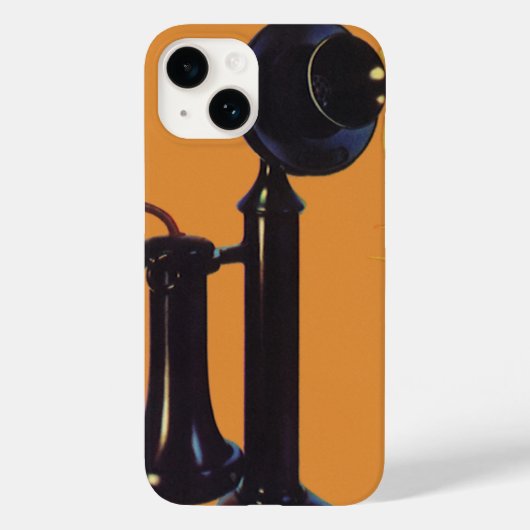 Kunst van oude fruitkratlabel, ouderwetse telefoon Case-Mate iPhone case (Achterkant)