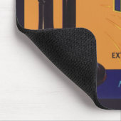 Kunst van oude fruitkratlabel, ouderwetse telefoon muismat (Hoek)