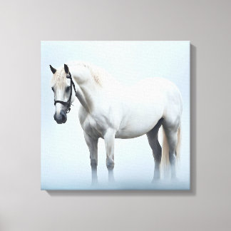Kunst van paarden op canvas: topkwaliteit Giclee Canvas Afdruk