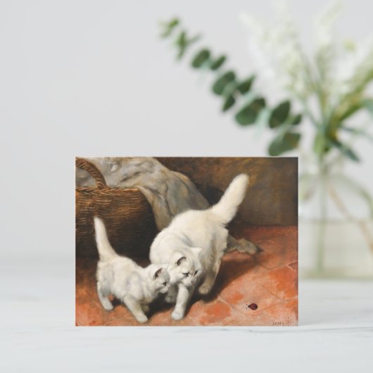  kunst van Perzische katten Briefkaart (Staand voorkant)