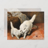  kunst van Perzische katten Briefkaart (Voorkant / Achterkant)