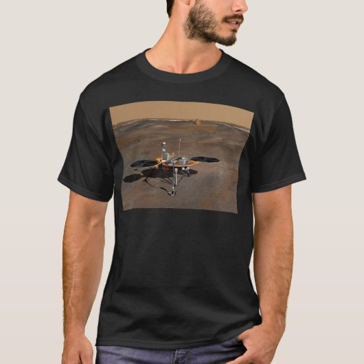 Kunst van Phoenix Mars Lander T-shirt (Voorkant)
