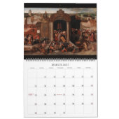 Kunst van Pieter Bruegel de Ouder Kalender (Mar 2027)