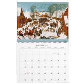 Kunst van Pieter Bruegel de Ouder Kalender (Jan 2027)