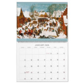 Kunst van Pieter Bruegel de Ouder Kalender (Jan 2026)