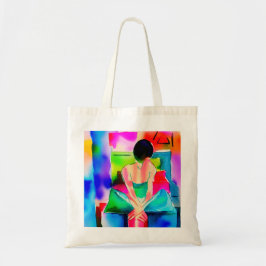 Kunst van procrastings-Canvas tas