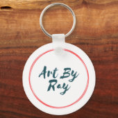 Kunst van Ray  Sleutelhanger (Achterkant)