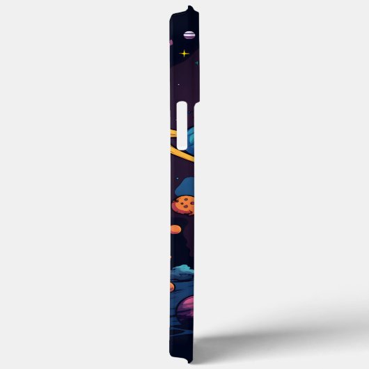 Kunst van ruimteverkenner Case-Mate iPhone case (Achterkant / Rechts)