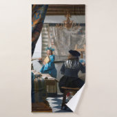 Kunst van schilderen, Johannes Vermeer, 1666-1667 Badhanddoek (Badhanddoek)