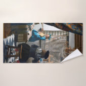 Kunst van schilderen, Johannes Vermeer, 1666-1667 Badhanddoek (Badhanddoek)
