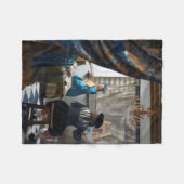 Kunst van schilderen, Johannes Vermeer, 1666-1667 Fleece Deken (Voorkant (Horizontaal))