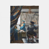 Kunst van schilderen, Johannes Vermeer, 1666-1667 Fleece Deken (Voorkant)