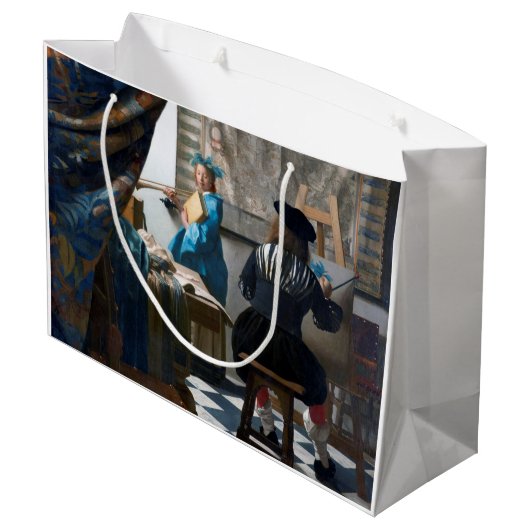 Kunst van schilderen, Johannes Vermeer, 1666-1667 Groot Cadeauzakje (Achterkant Gekanteld)