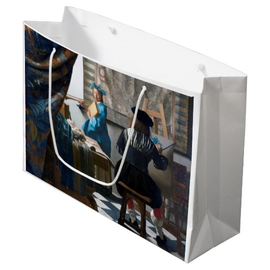 Kunst van schilderen, Johannes Vermeer, 1666-1667 Groot Cadeauzakje (Voorkant Gekanteld)