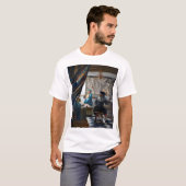 Kunst van schilderen, Johannes Vermeer, 1666-1667 T-shirt (Voorkant volledig)