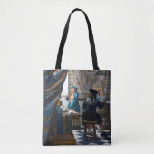 Kunst van schilderen, Johannes Vermeer, 1666-1667 Tote Bag (Voorkant)