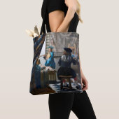 Kunst van schilderen, Johannes Vermeer, 1666-1667 Tote Bag (Dichtbij)