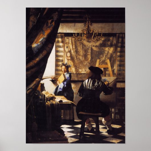 Kunst van schilderen poster (Voorkant)