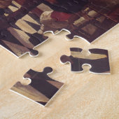 Kunst van schilderijen van Johannes Vermeer Legpuzzel (Zijkant)