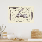 Kunst van schrijven - L'Art d'Ecrire - Diderot 176 Poster (Keuken)