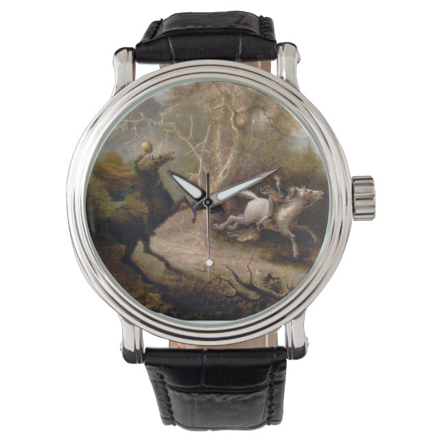  Kunst van Sleepy Hollow Horloge (Voorkant)