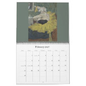 Kunst van Toulouse-Lautrec Kalender (Feb 2027)