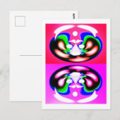 Kunst van verandering briefkaart (Voorkant / Achterkant)