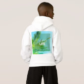 Kunst van "Vier het leven" Hoodies & Sweatshirts (Achterkant volledig)