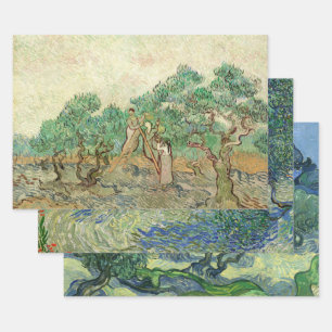 Kunst van Vincent Van Gogh, Decoupage Inpakpapier Vel