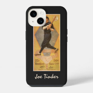 Kunst van vintage productlabel, Boston Garter voor iPhone 14 Hoesje