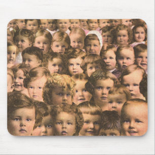 Kunst van vintage productlabel, Eskay's Babyvoedse Muismat