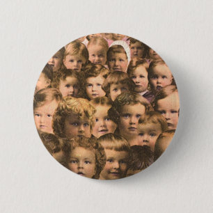 Kunst van vintage productlabel, Eskay's Babyvoedse Ronde Button 5,7 Cm