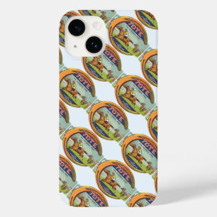 Kunst van vintage productlabel, Tote Sportsman's T Case-Mate iPhone 14 Hoesje