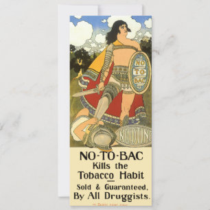 Kunst van vintage productlabels, nee tegen Bac, St