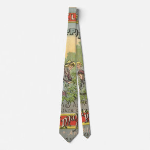 Kunst van vintage productlabels, Wells May Apple P Stropdas