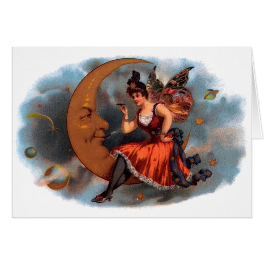 Kunst van vintage sigarettenlabels, Victoriaanse f (Voorkant Horizontaal)