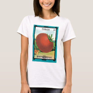 Kunst van vintage zaadpaketlabels, Burt's Seed Tom T-shirt
