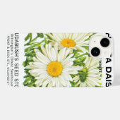 Kunst van vintage zaadpakketten, Shasta-margrieten Case-Mate iPhone Case (Achterkant (horizontaal))