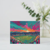 Kunst van voetbal (#1) briefkaart (Staand voorkant)