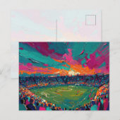 Kunst van voetbal (#1) briefkaart (Voorkant / Achterkant)