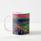 Kunst van voetbal (#1) koffiemok (Links)