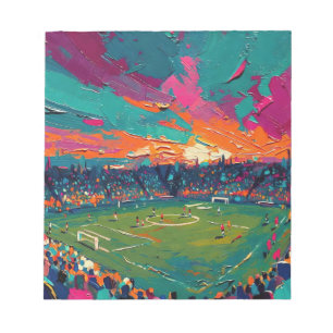 Kunst van voetbal (#1) notitieblok