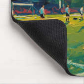 Kunst van voetbal (#2) muismat (Hoek)