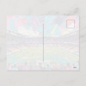 Kunst van voetbal (#3) feestdagenkaart (Achterkant)