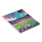 Kunst van voetbal (#3) notitieblok (Schuin)