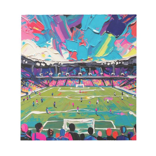 Kunst van voetbal (#3) notitieblok (Voorkant)