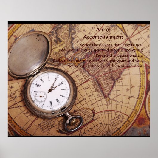 Kunst van voltooiing poster (Voorkant)