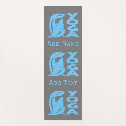 Kunst van Yoga Peronalized Yoga Mat (Voorkant)