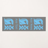 Kunst van Yoga Peronalized Yoga Mat (Voorkant (horizontaal))