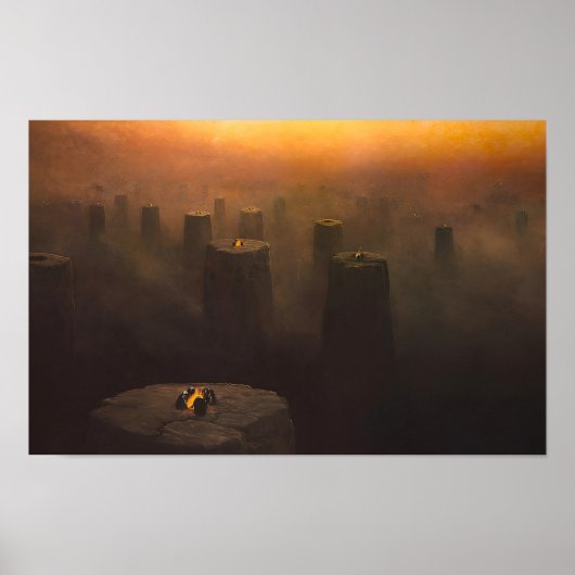 Kunst van Zdzislaw Beksinski Poster (Voorkant)